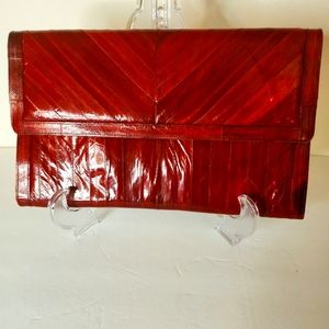 EEL Skin Clutch